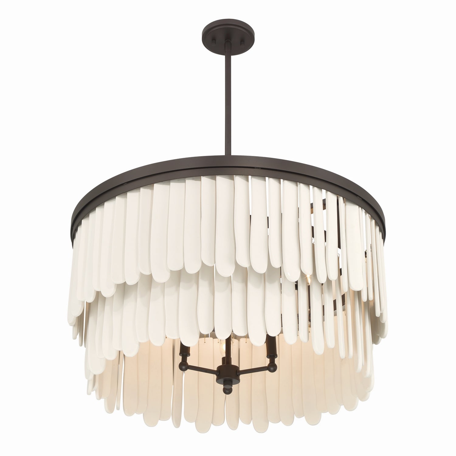Minka-Lavery - 2079-860 - Nine Light Pendant - Briscade - Dark Bronze