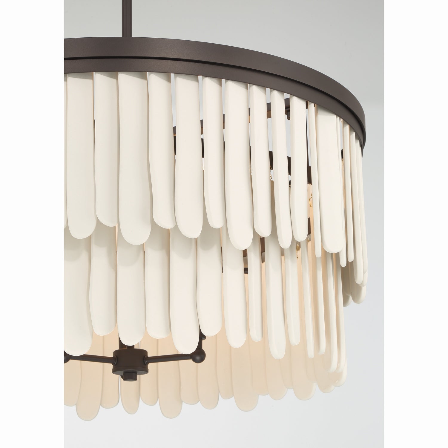 Minka-Lavery - 2079-860 - Nine Light Pendant - Briscade - Dark Bronze