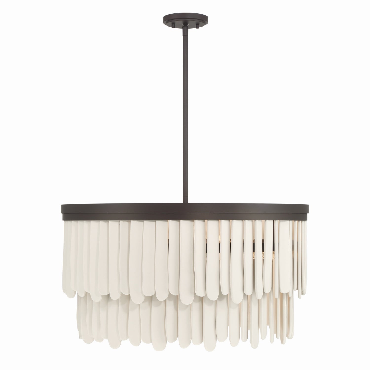 Minka-Lavery - 2079-860 - Nine Light Pendant - Briscade - Dark Bronze