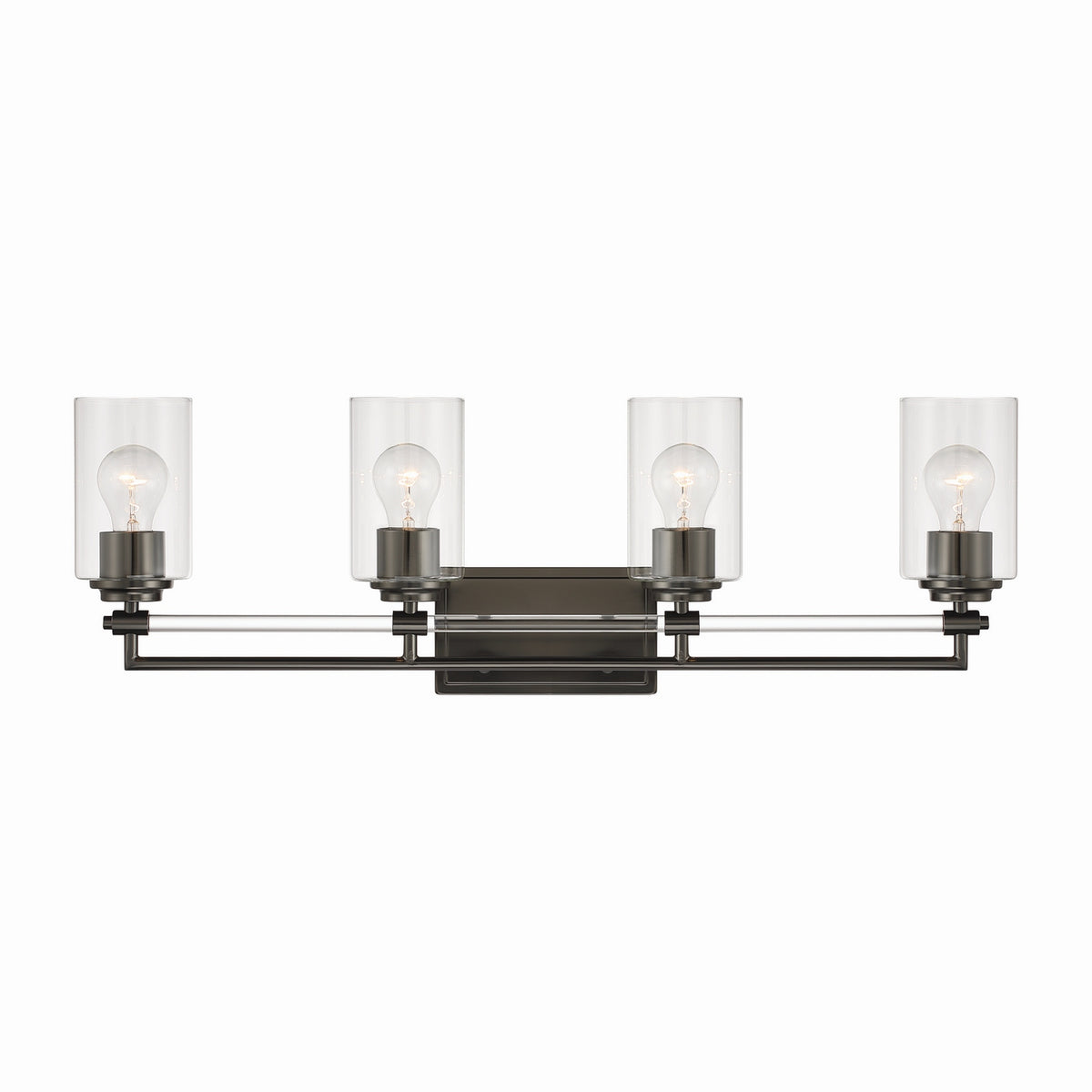 Minka-Lavery - 2644-749 - Four Light Vanity - Binsly - Rustic Gun Metal