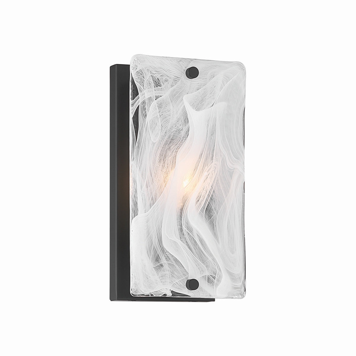 Minka-Lavery - 3631-899 - One Light Wall Sconce - Veil - Dark Matte Black