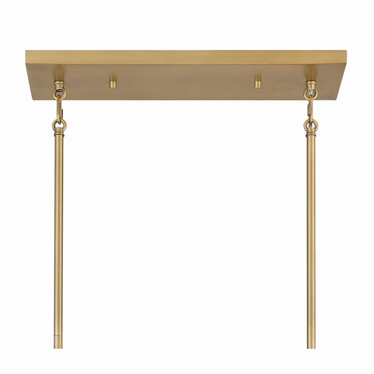 Minka-Lavery - 3639-732 - Six Light Linear Chandelier - Veil - Legacy Brass