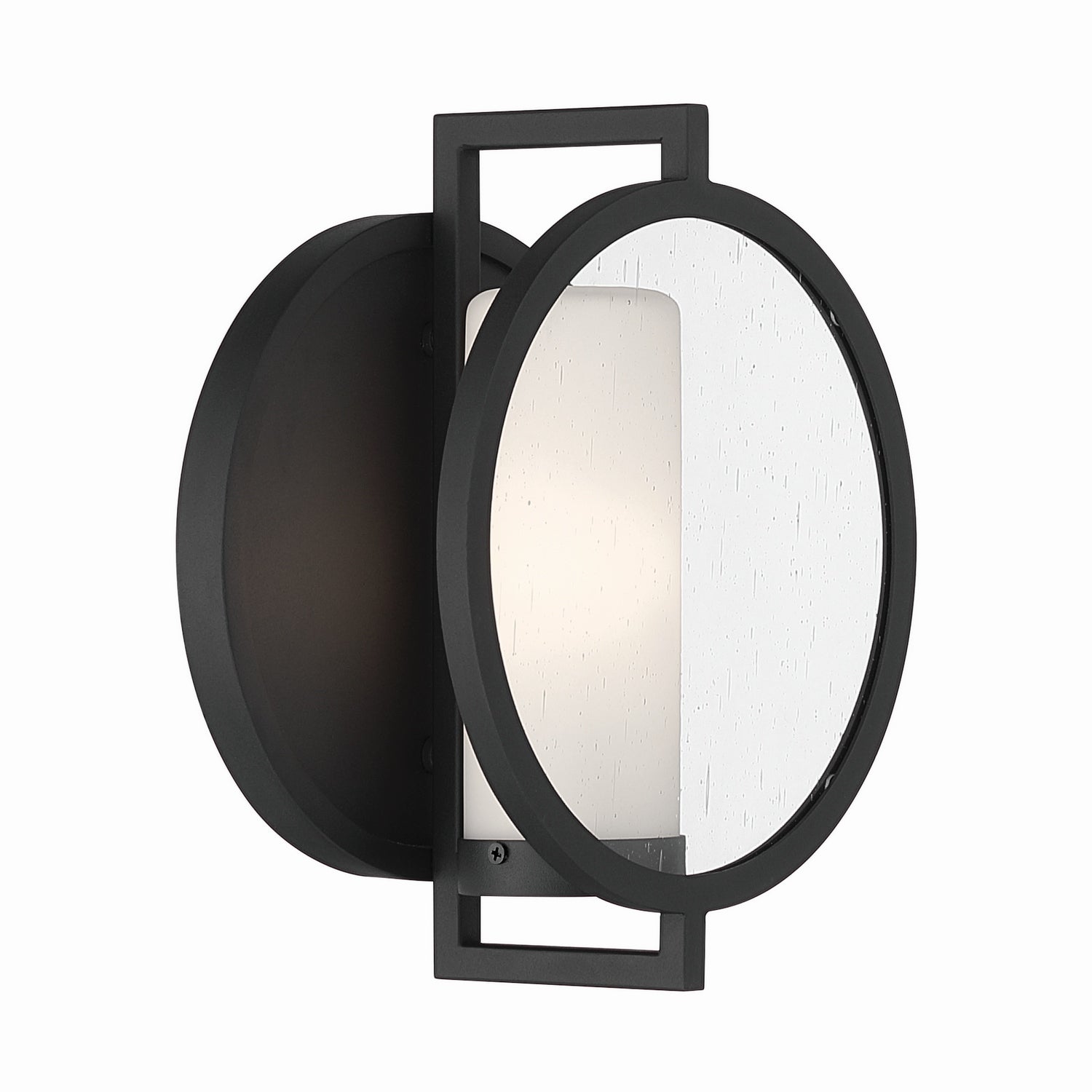 Minka-Lavery - 71270-66 - One Light Wall Sconce - Halin - Sand Coal Black