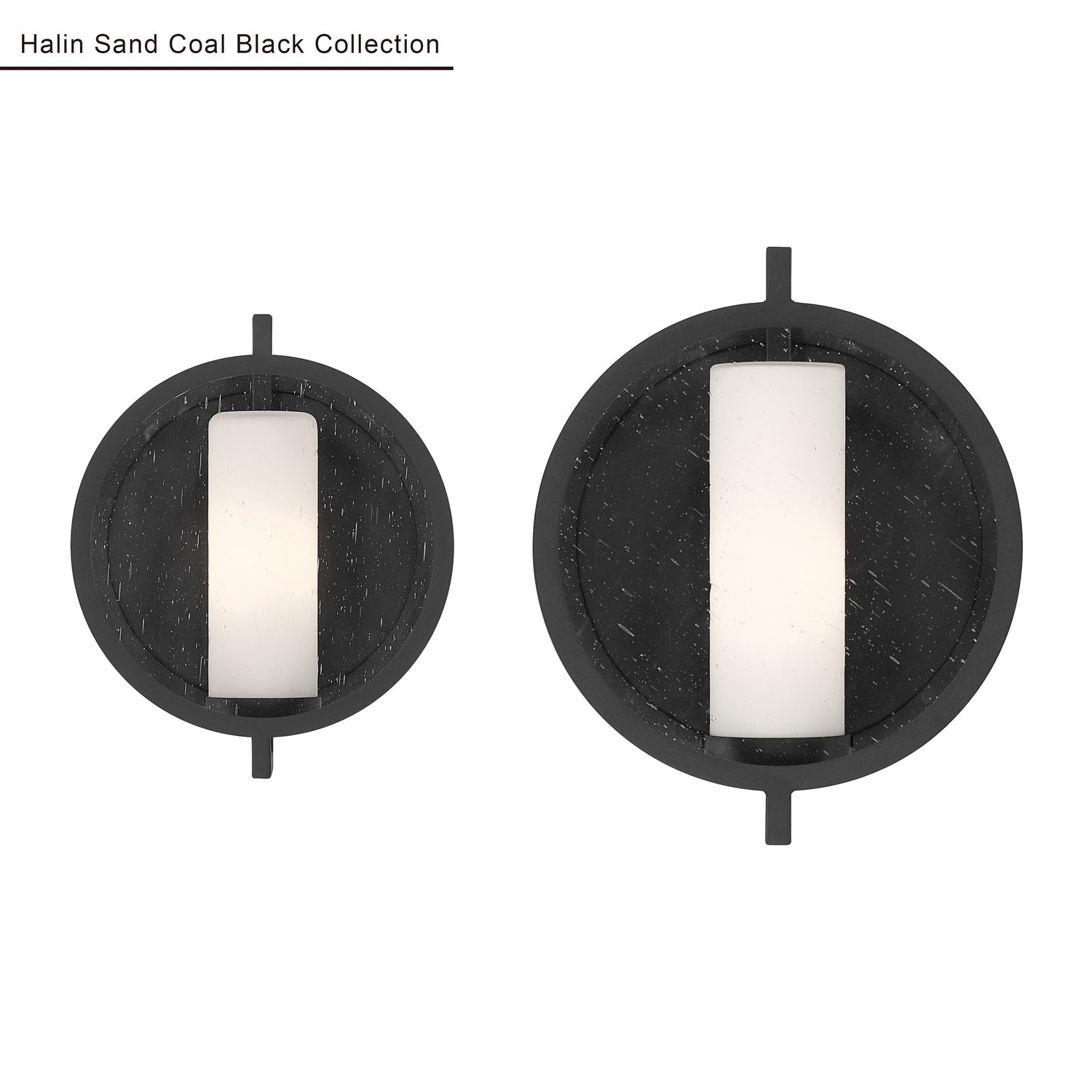 Minka-Lavery - 71270-66 - One Light Wall Sconce - Halin - Sand Coal Black