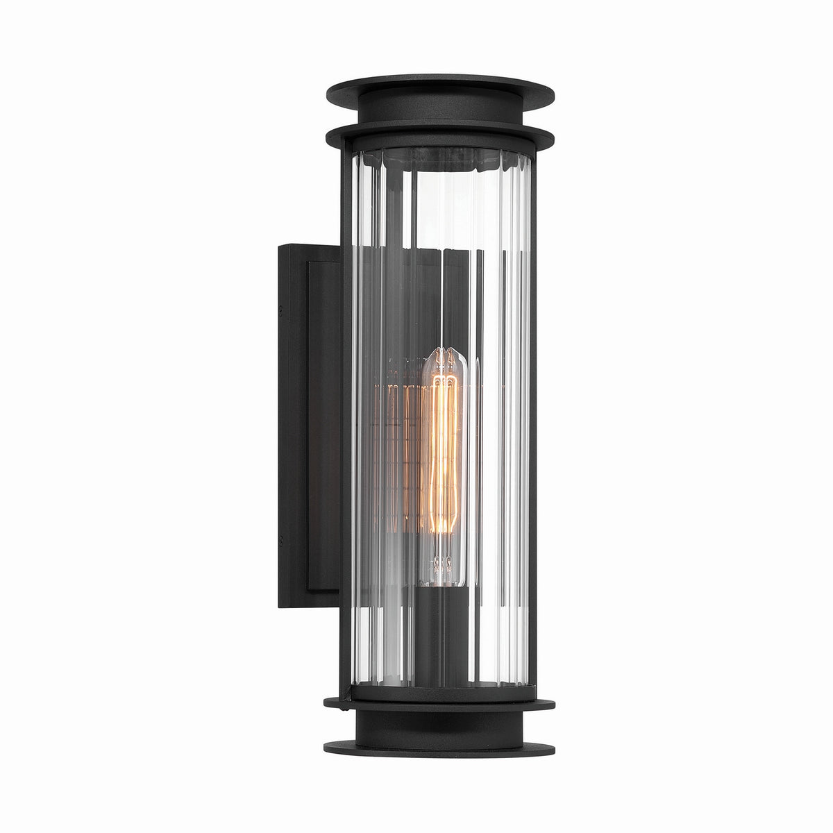Minka-Lavery - 71290-66 - One Light Wall Sconce - Vessaro - Sand Coal Black