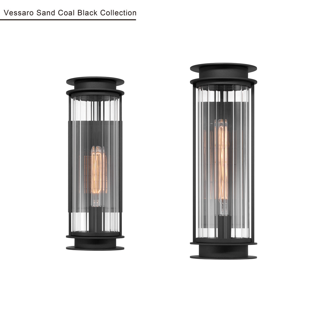 Minka-Lavery - 71291-66 - One Light Wall Sconce - Vessaro - Sand Coal Black