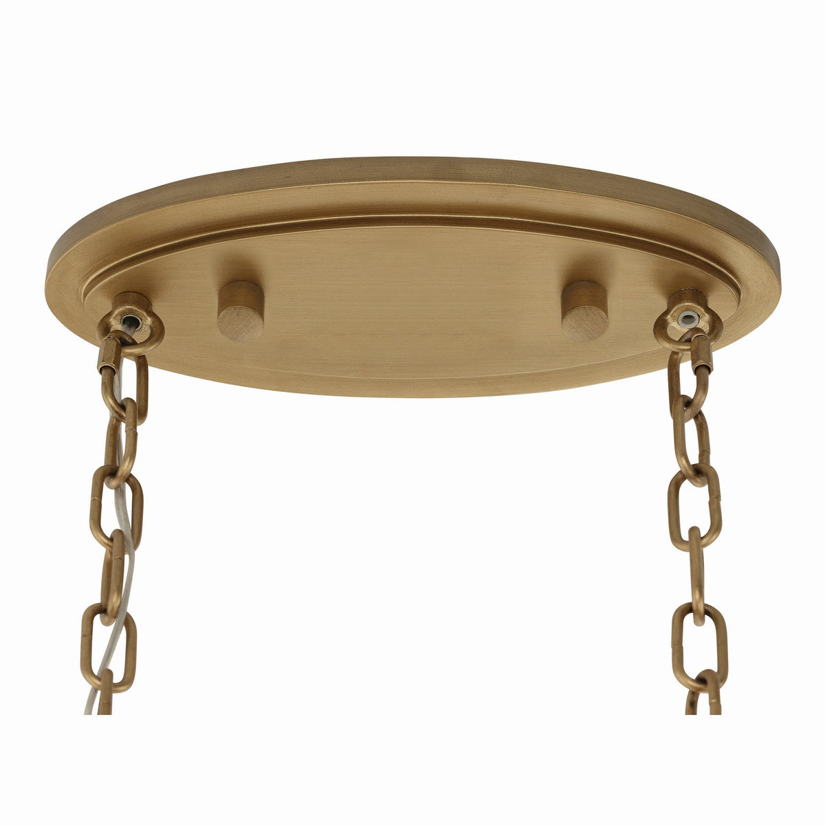 Metropolitan - N1836-870 - Five Light Linear Chandelier - Nova Mara - Painted Legacy Brass