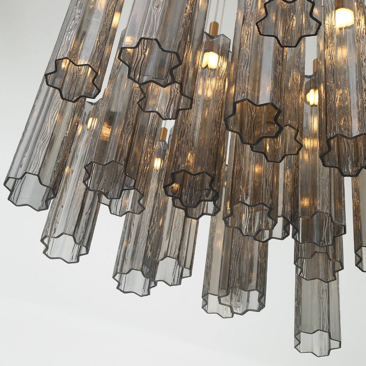 Crystorama - ADD-415-AG-SM - LED Pendant - Addis - Aged Brass