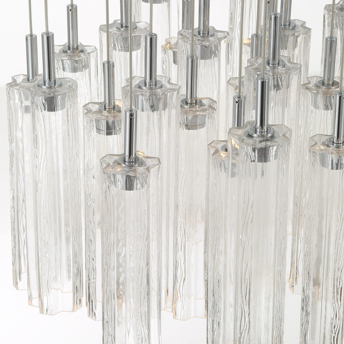 Crystorama - ADD-415-CH-CL - LED Pendant - Addis - Polished Chrome