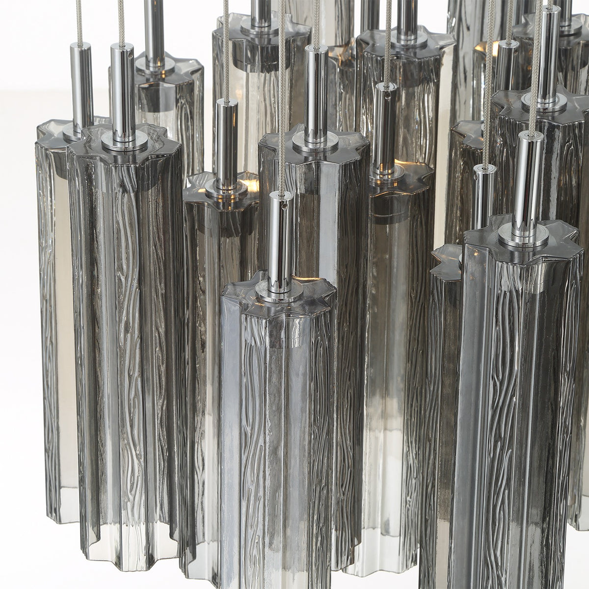 Crystorama - ADD-415-CH-SM - LED Pendant - Addis - Polished Chrome