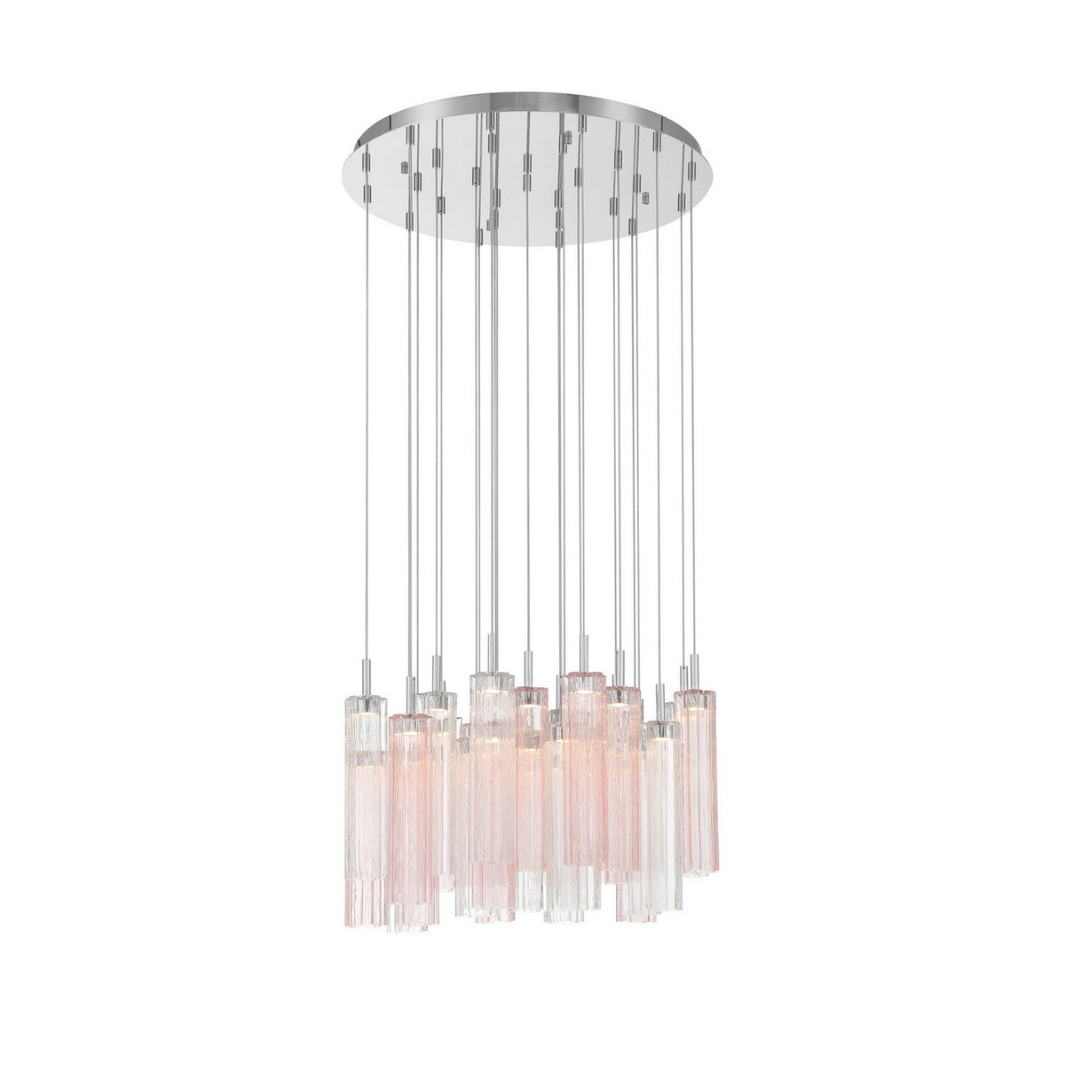Crystorama - ADD-415-CH-SP - LED Pendant - Addis - Polished Chrome