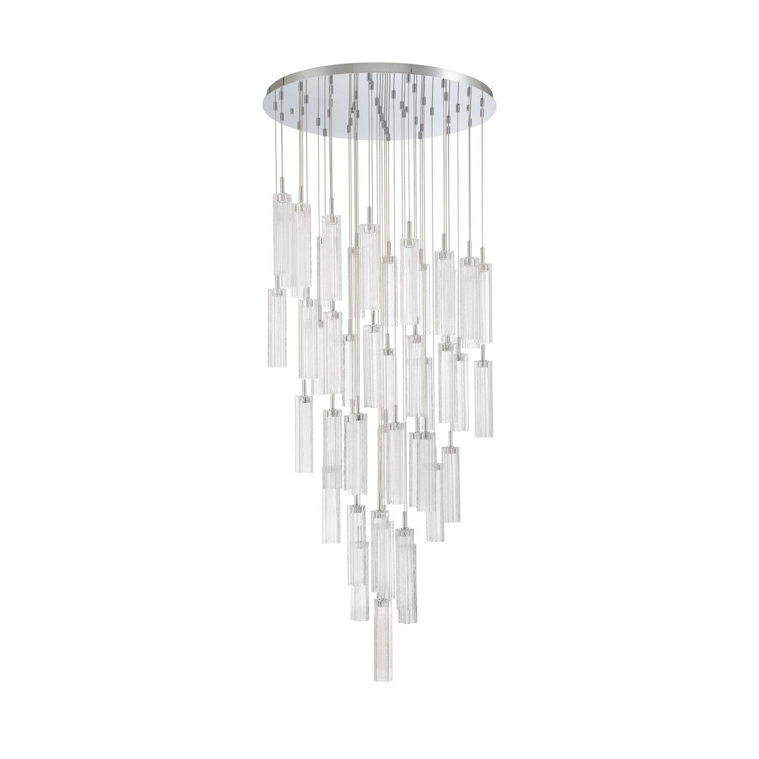 Crystorama - ADD-423-CH-CL - LED Pendant - Addis - Polished Chrome