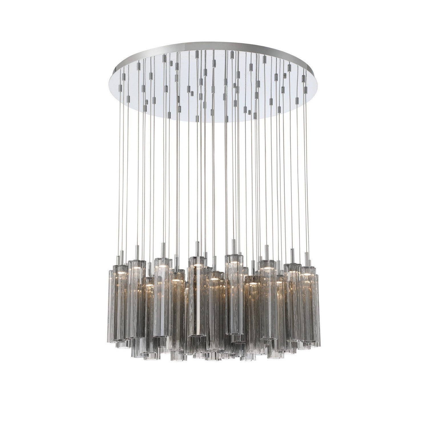 Crystorama - ADD-423-CH-SM - LED Pendant - Addis - Polished Chrome