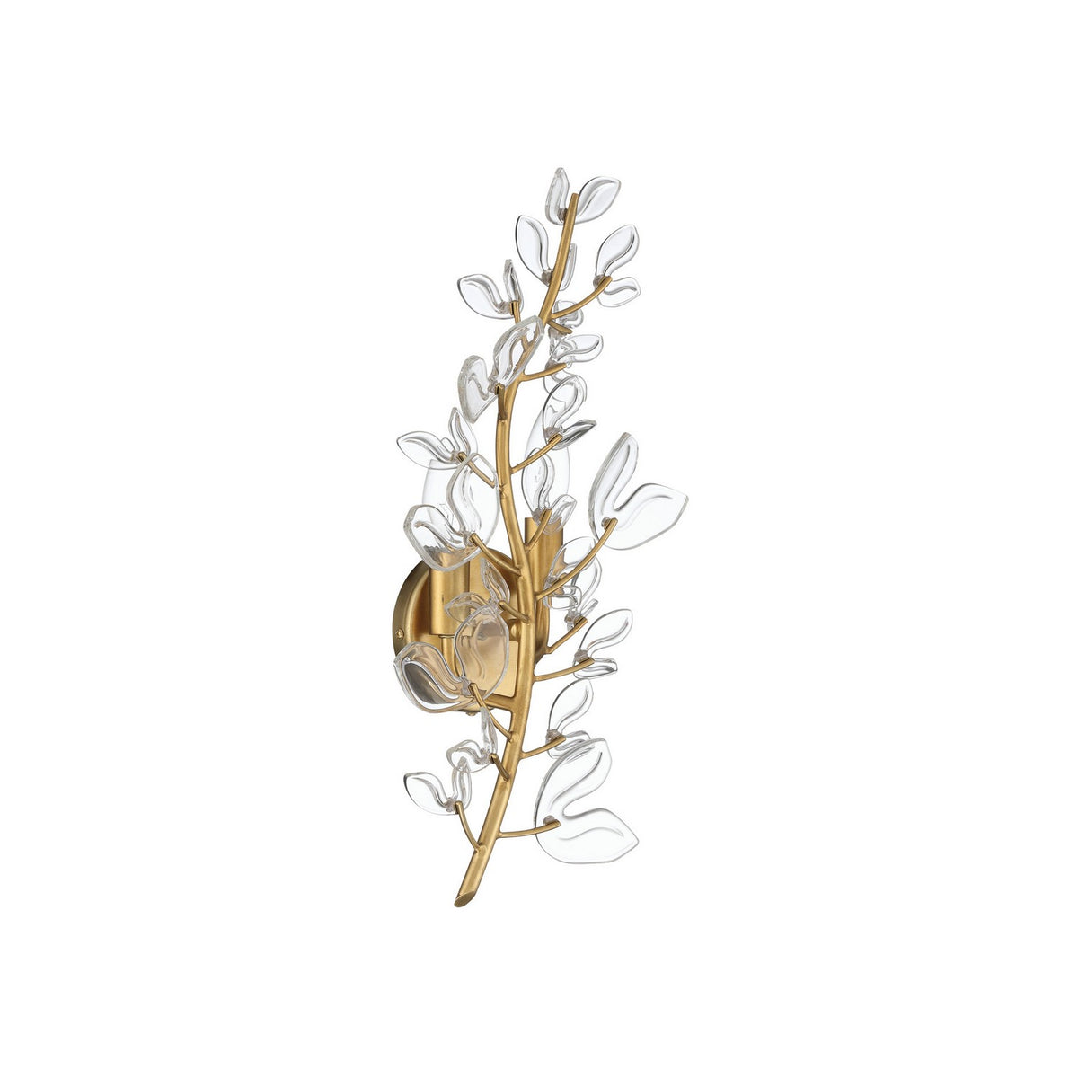 Crystorama - BGT-331-SG-CL - Two Light Wall Sconce - Bridget - Soft Gold