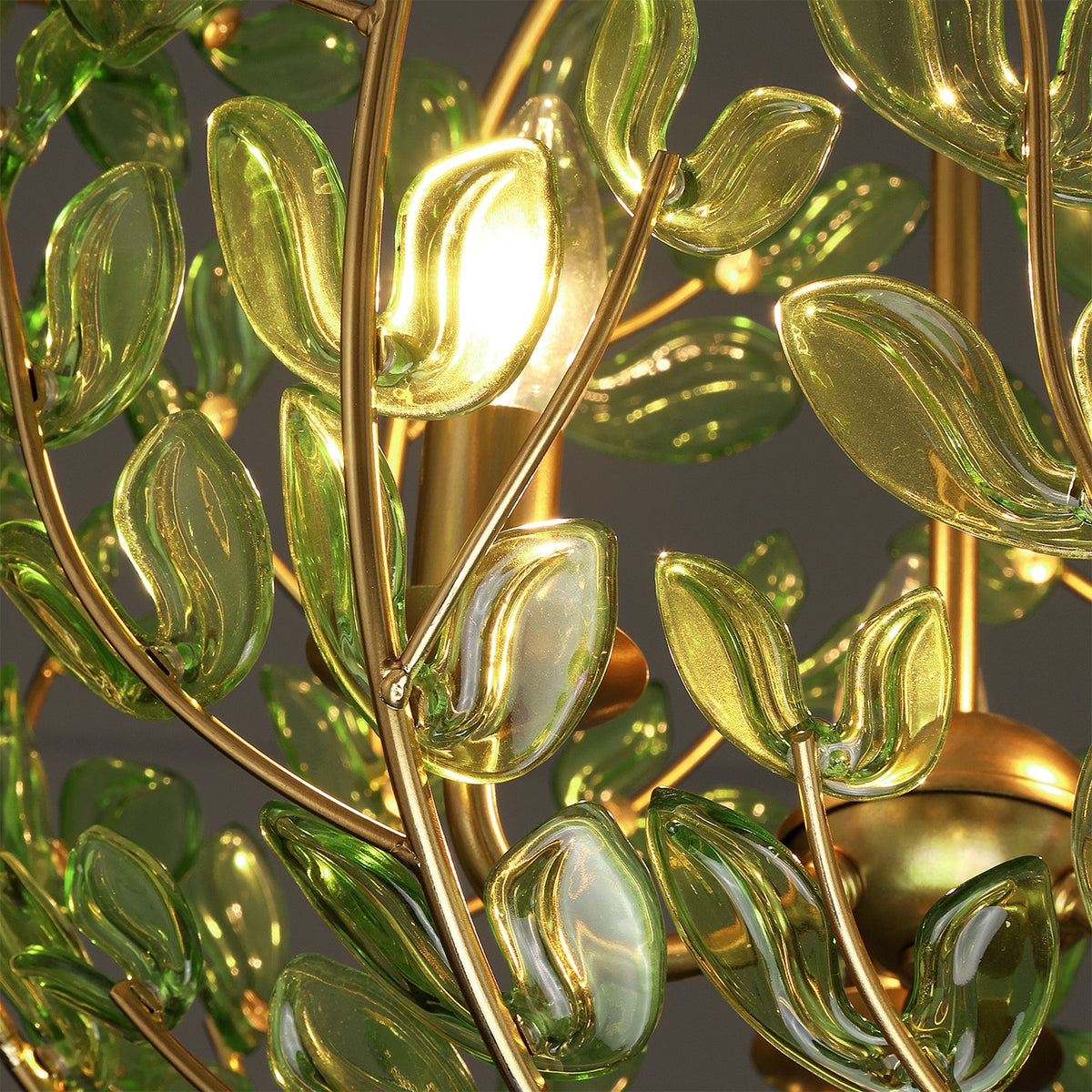 Crystorama - BGT-334-SG-GR - Three Light Chandelier - Bridget - Soft Gold