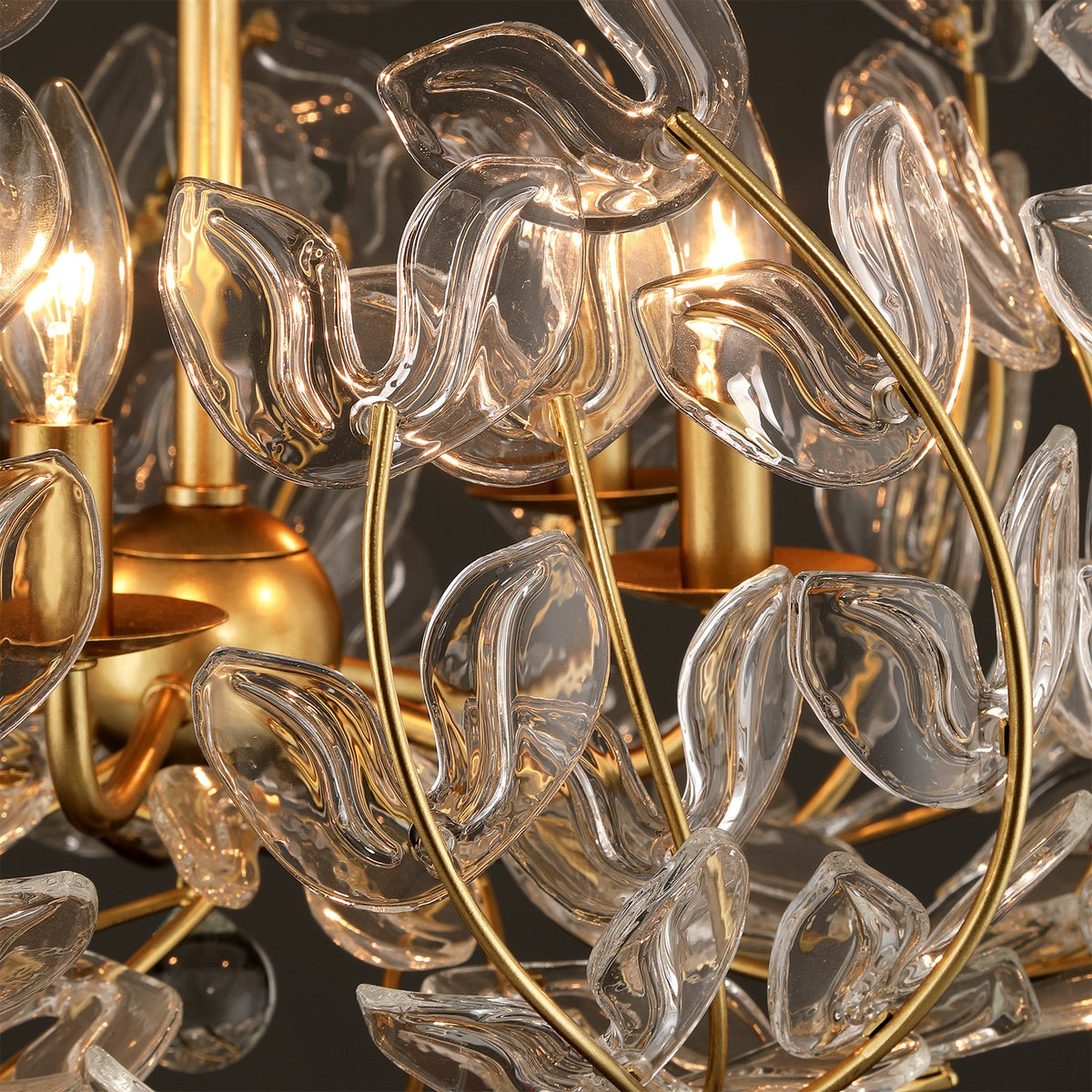 Crystorama - BGT-338-SG-CL - Six Light Chandelier - Bridget - Soft Gold