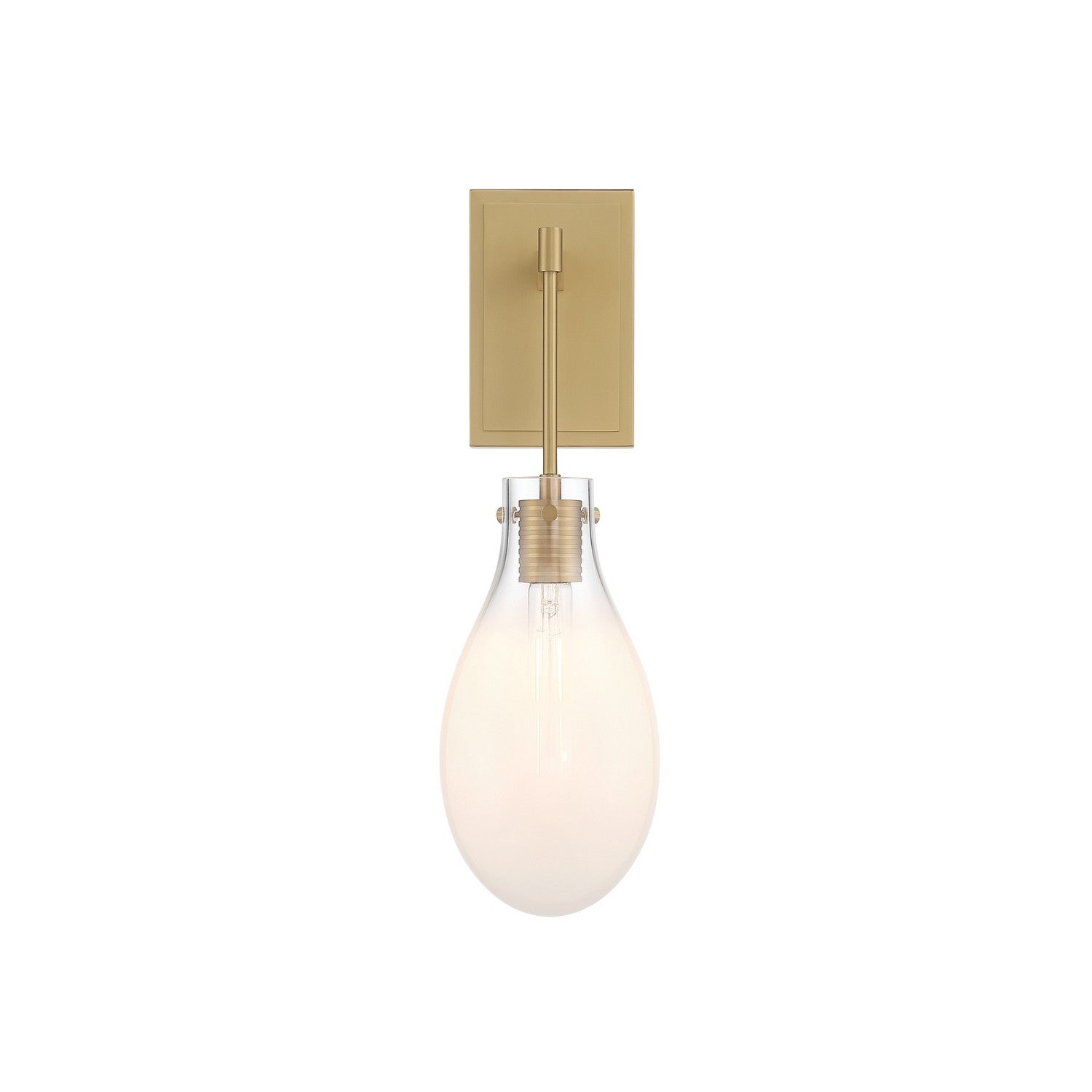 Crystorama - DAV-6001-MG - One Light Wall Sconce - Davis - Modern Gold