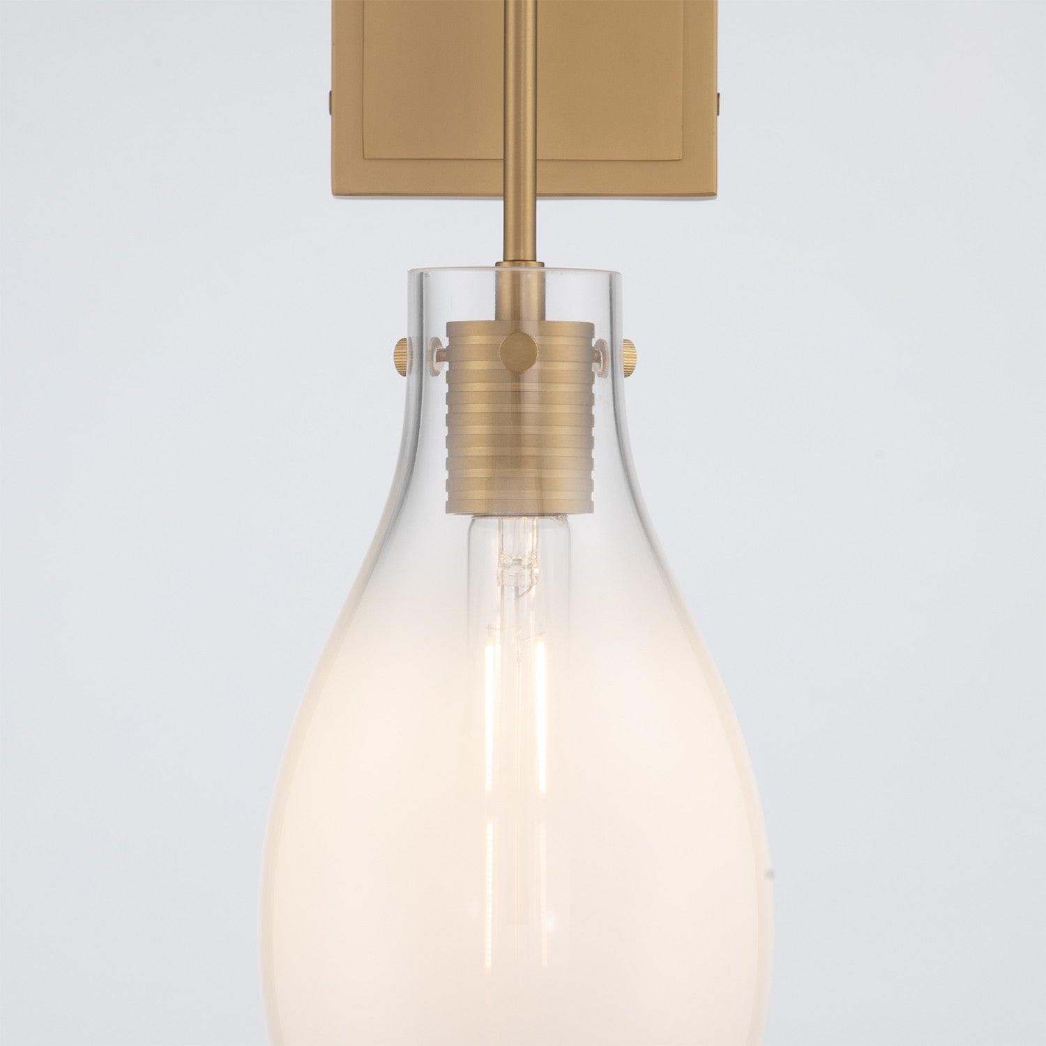 Crystorama - DAV-6001-MG - One Light Wall Sconce - Davis - Modern Gold