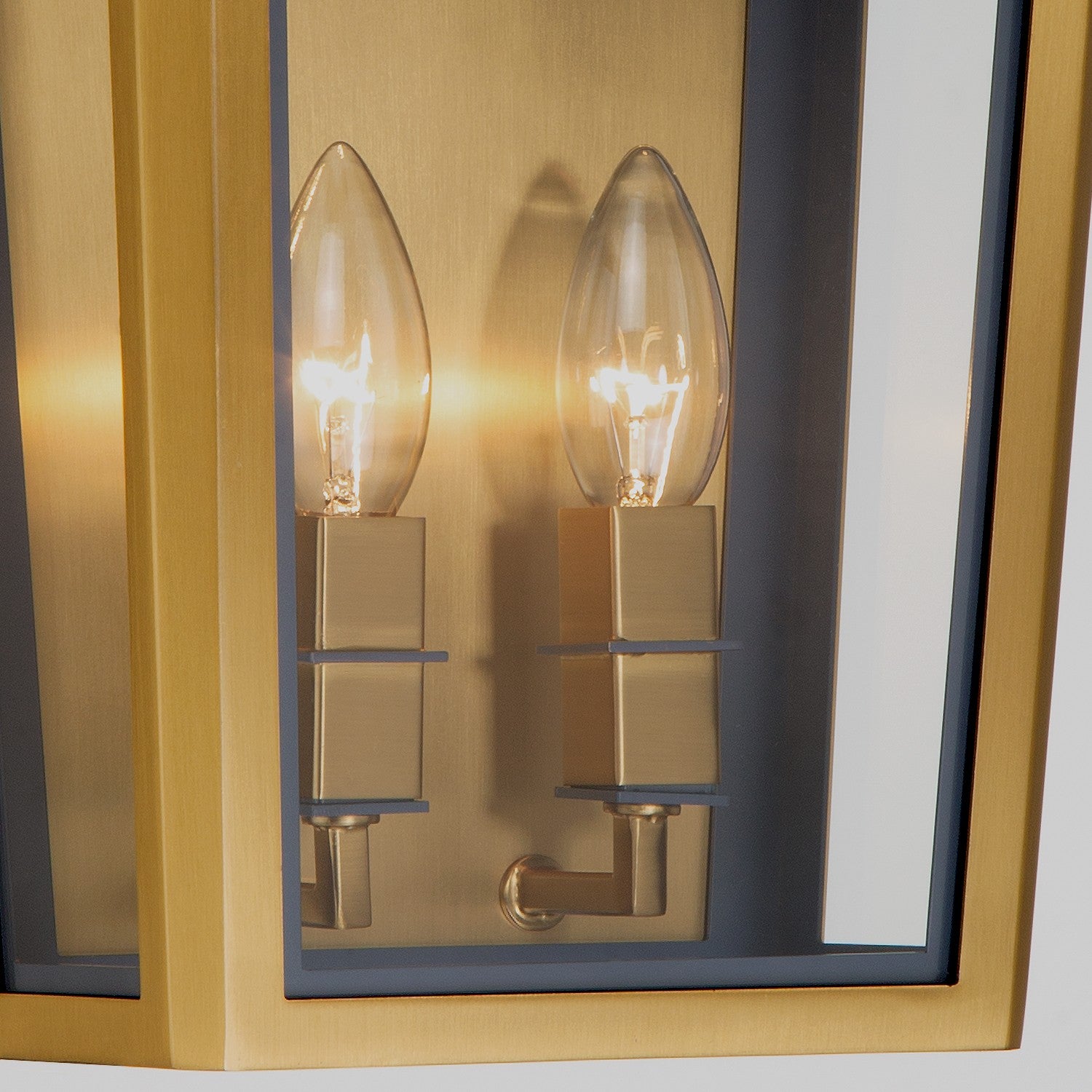 Crystorama - HRK-2501-LG-NY - Two Light Wall Sconce - Herrick - Luxe Gold + Navy