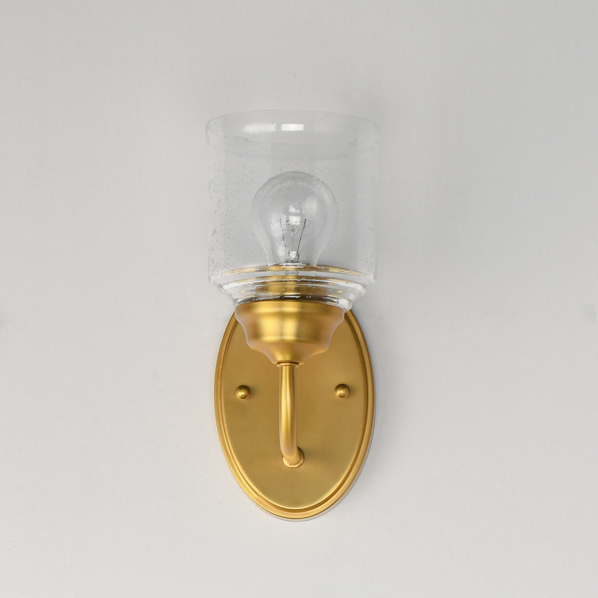 Maxim - 12261CDNAB - One Light Wall Sconce - Acadia - Natural Aged Brass