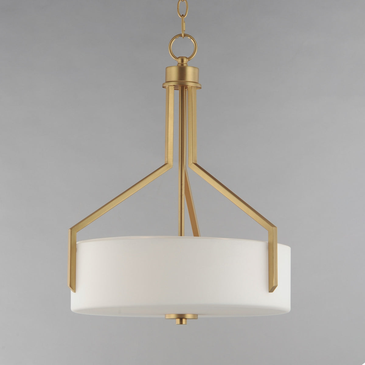 Maxim - 21287SWNAB - Three Light Pendant - Dart - Natural Aged Brass