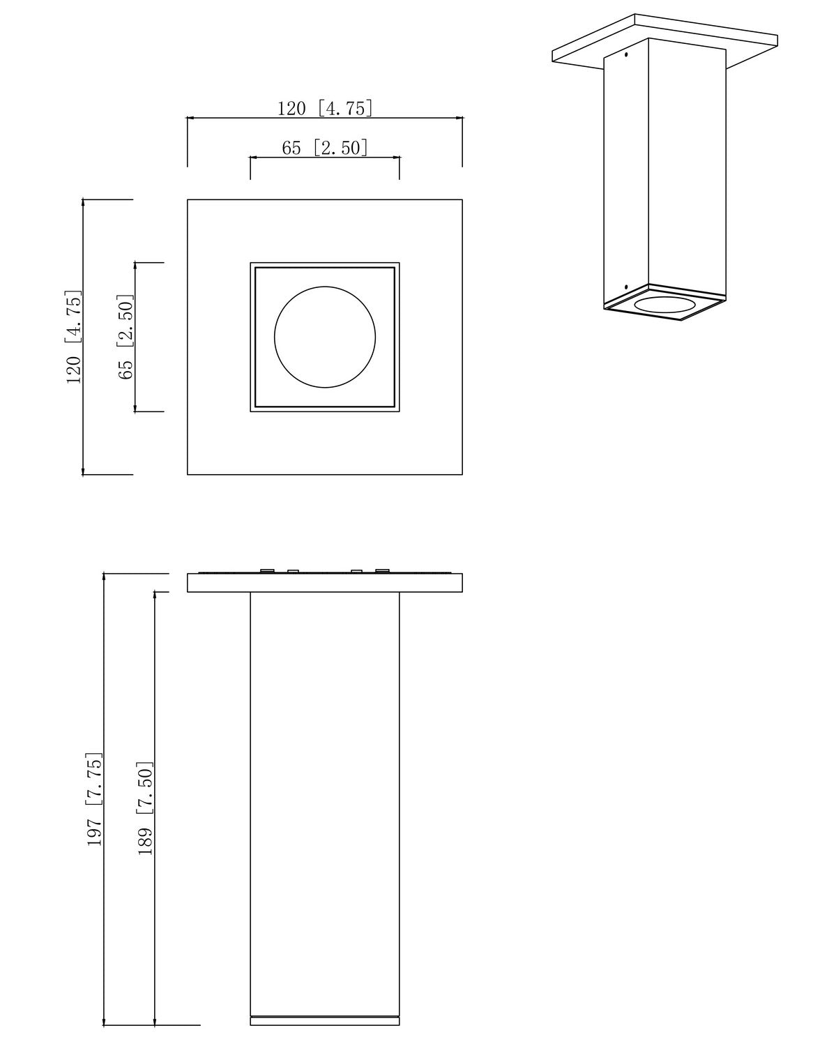 Maxim - 86429ABZ - LED Outdoor Wall Sconce - Culvert - Architectural Bronze