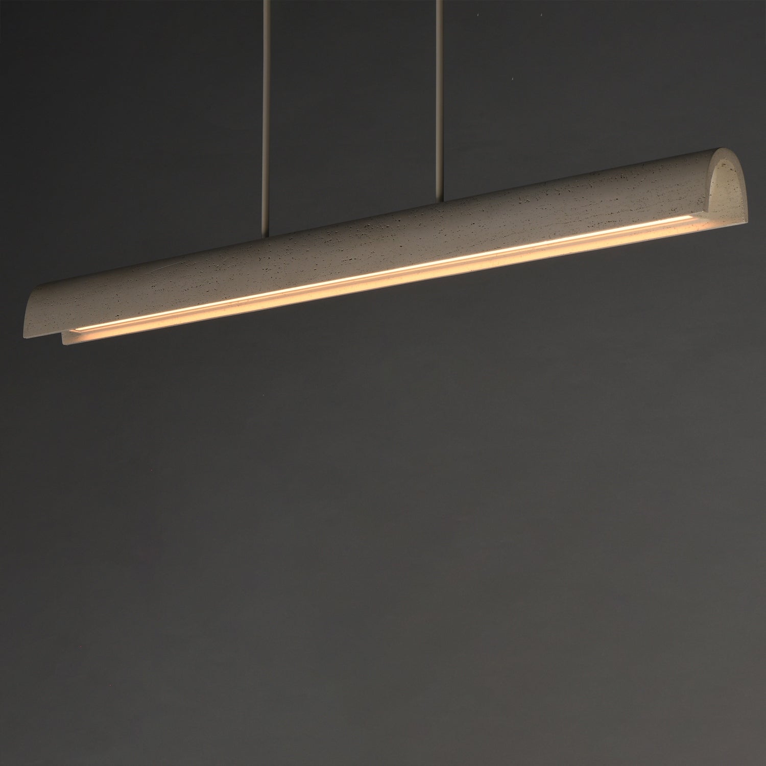 ET2 - E25237-CHK - LED Linear Pendant - Matera - Chaulk White