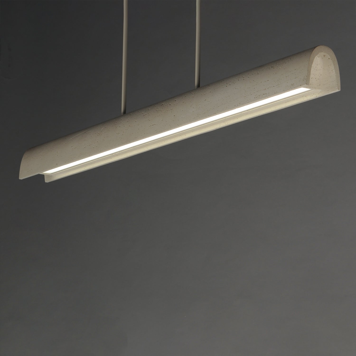 ET2 - E25237-CHK - LED Linear Pendant - Matera - Chaulk White