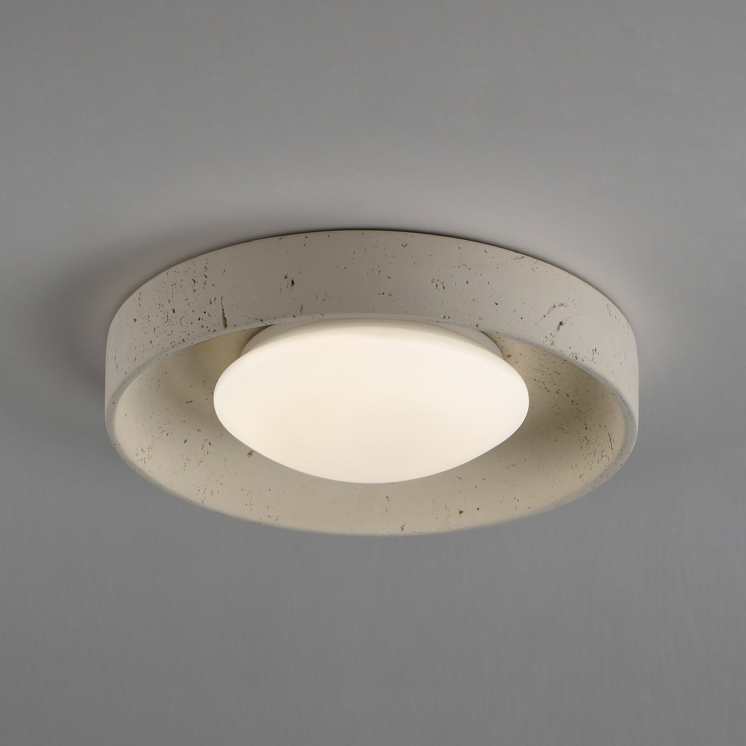 ET2 - E25231-CHK - LED Flush Mount - Matera - Chaulk White