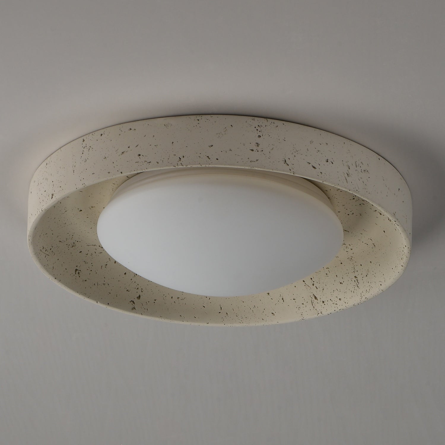 ET2 - E25238-CHK - LED Flush Mount - Matera - Chaulk White