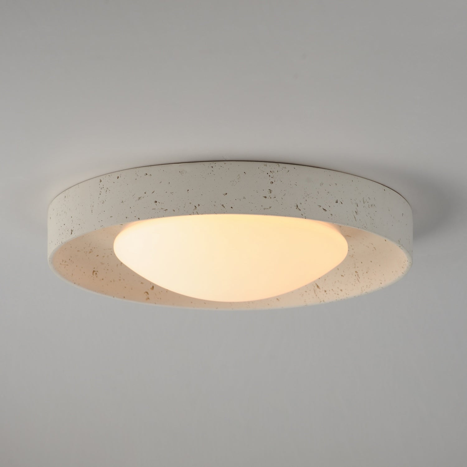 ET2 - E25238-CHK - LED Flush Mount - Matera - Chaulk White