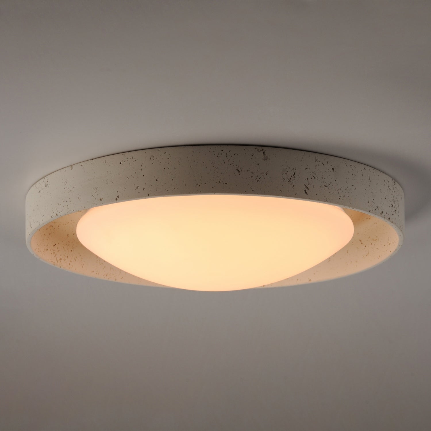 ET2 - E25239-CHK - LED Flush Mount - Matera - Chaulk White