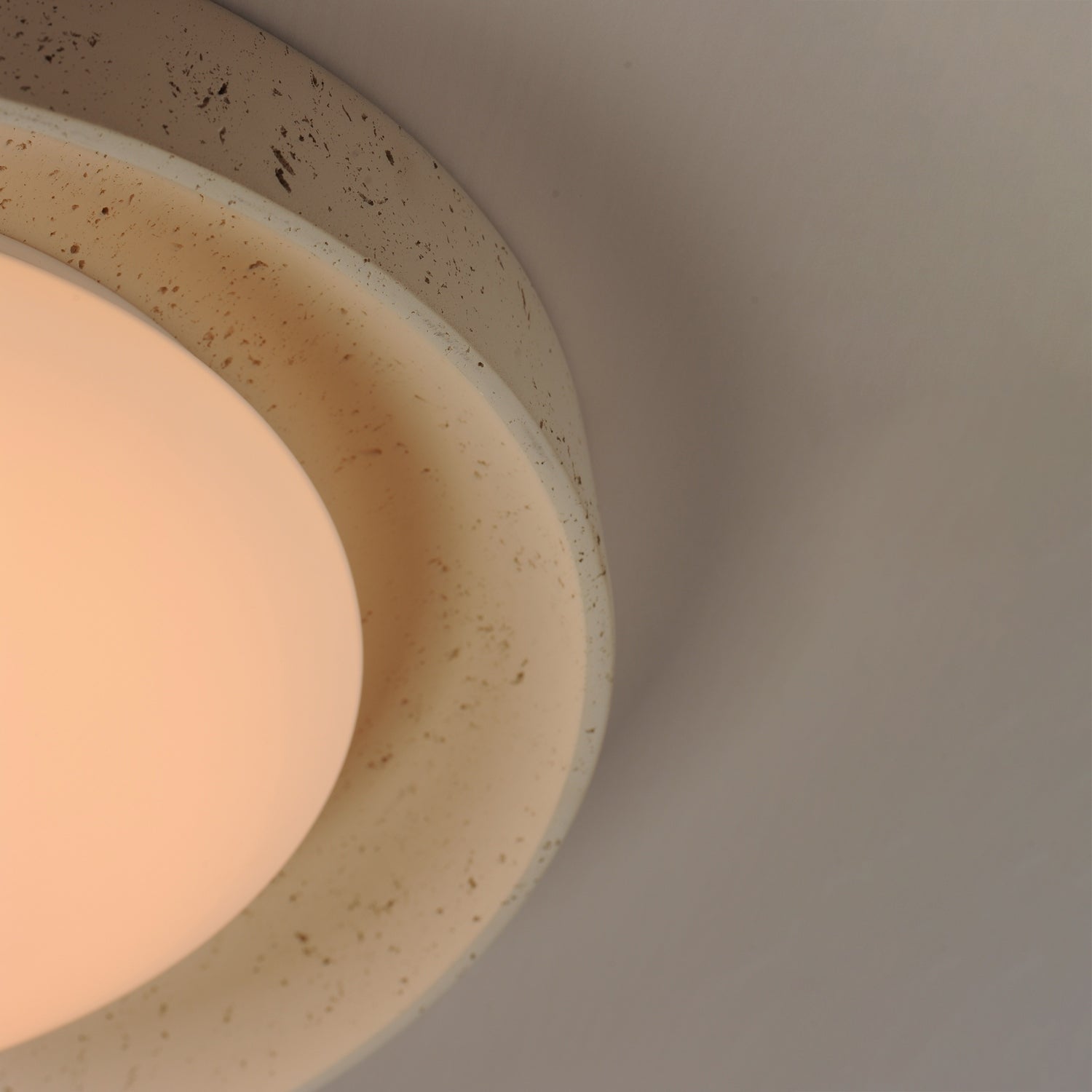 ET2 - E25239-CHK - LED Flush Mount - Matera - Chaulk White