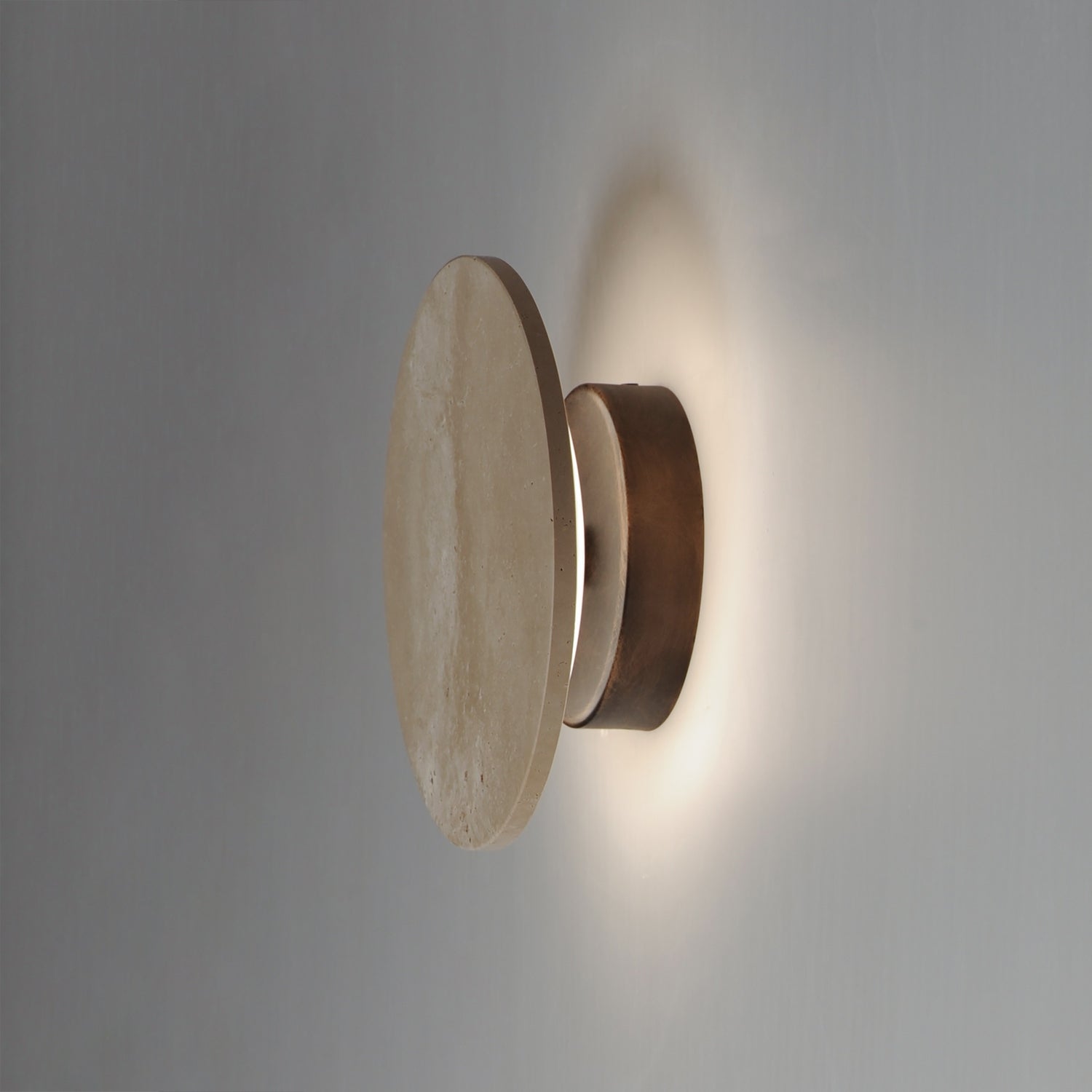 ET2 - E14352-TVANB - LED Wall Sconce - Discus