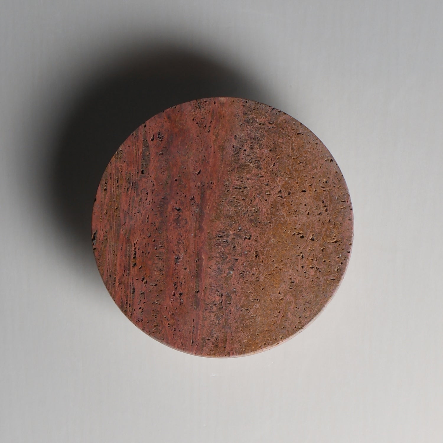 ET2 - E14352-RLGM - LED Wall Sconce - Discus - Rosso Laterite / Gunmetal