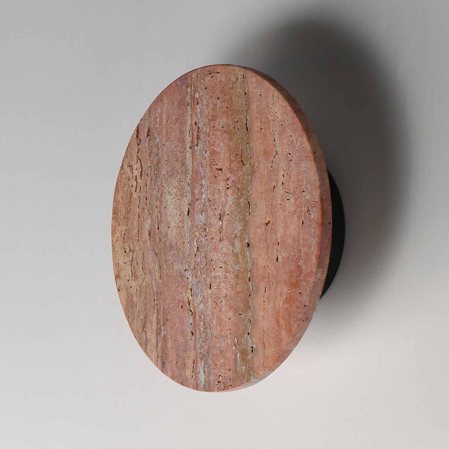ET2 - E14353-RLGM - LED Wall Sconce - Discus - Rosso Laterite / Gunmetal