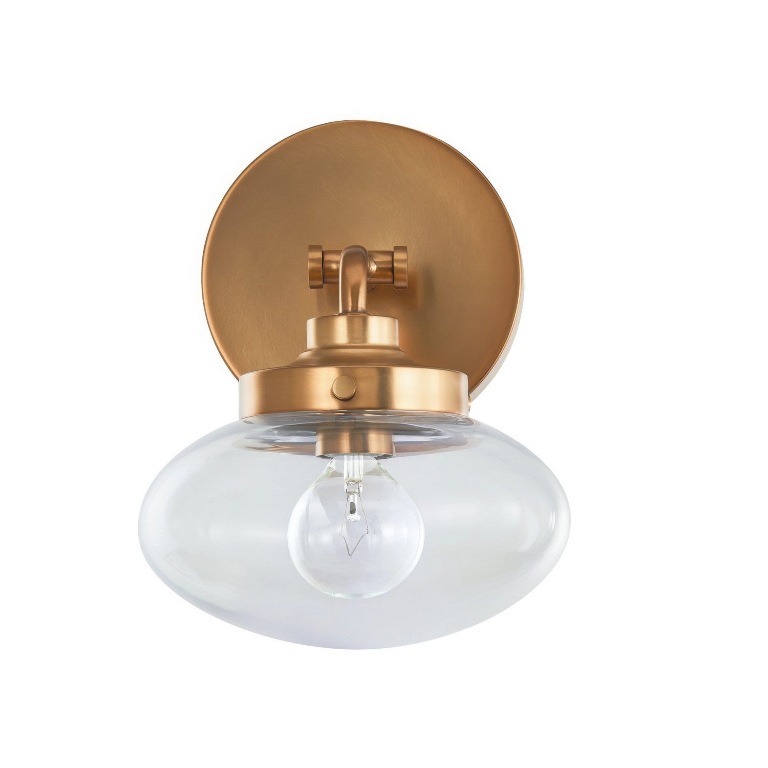Varaluz - V68111AGB - One Light Wall Sconce - Harrow - Aged Brass