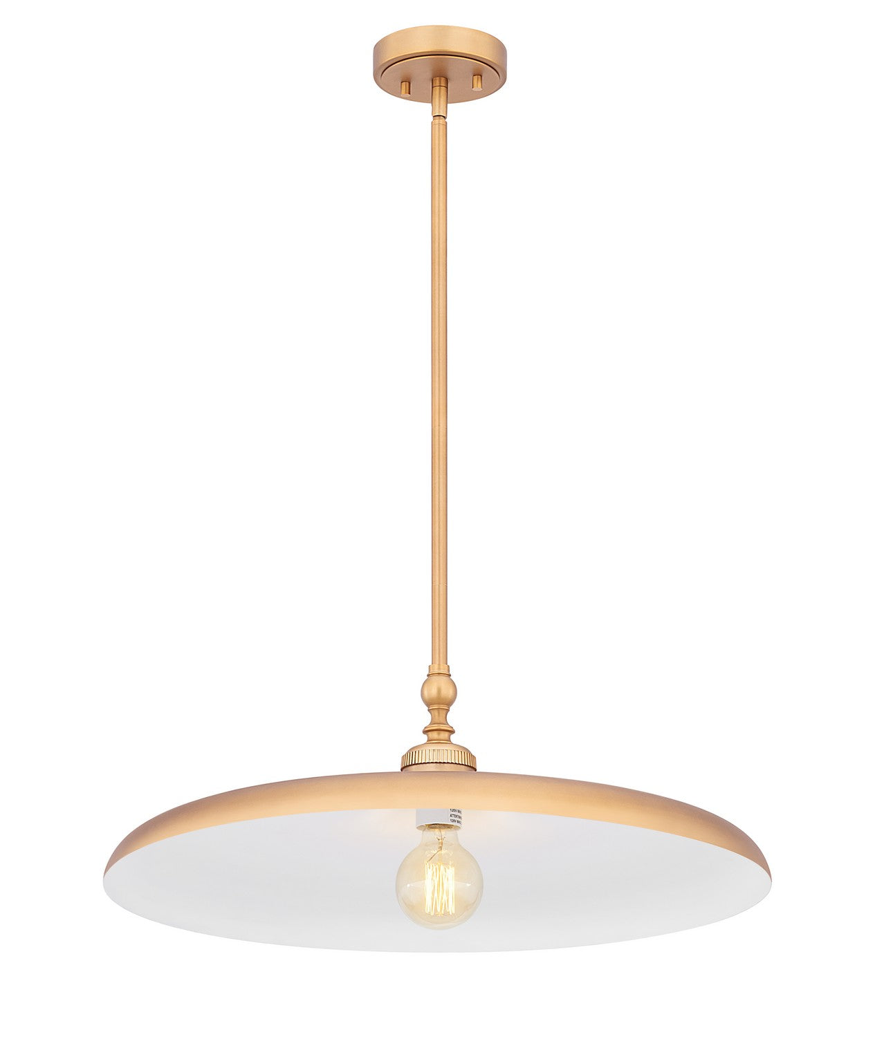 Z-Lite - 2308P24-RB - One Light Pendant - Camden - Rubbed Brass