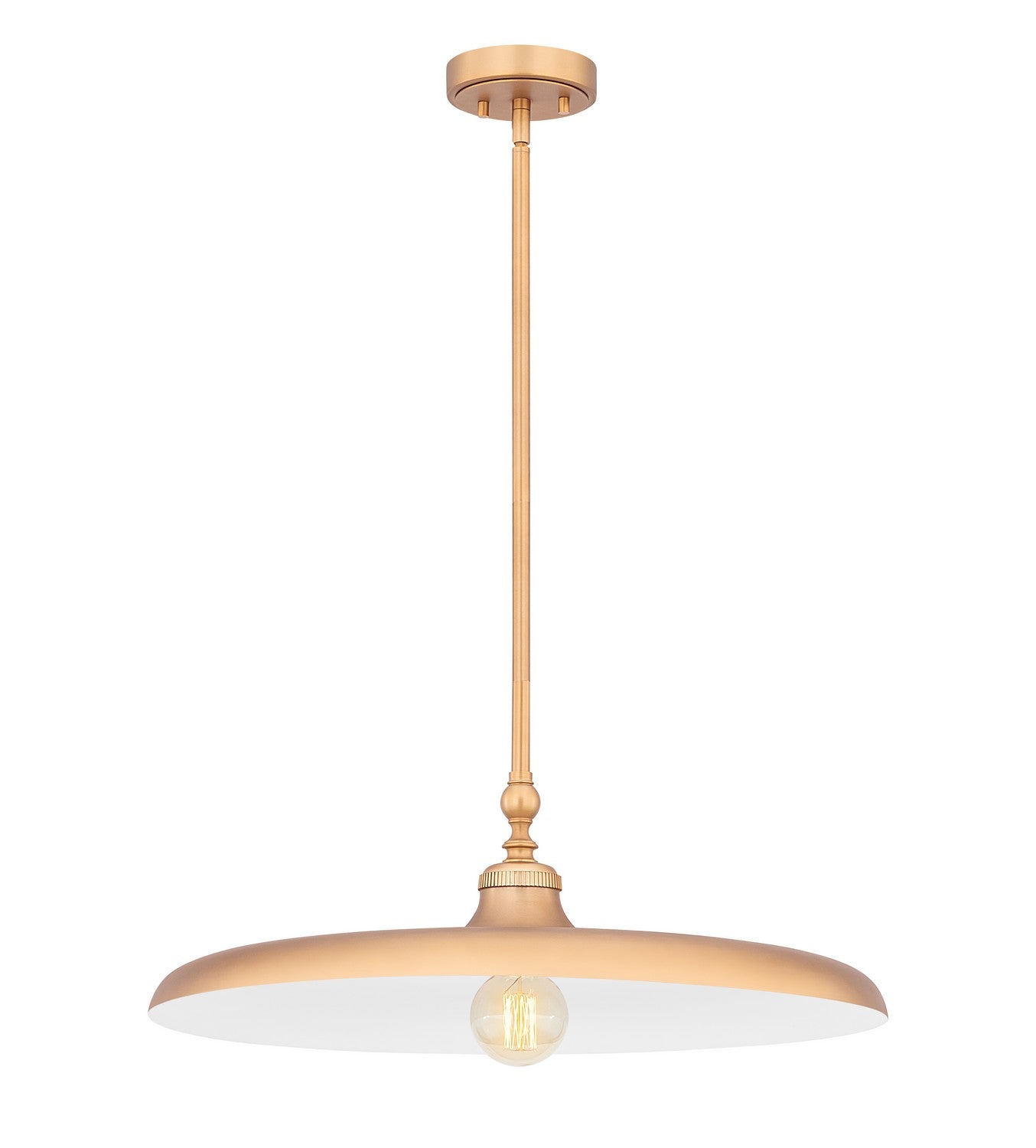 Z-Lite - 2308P24-RB - One Light Pendant - Camden - Rubbed Brass