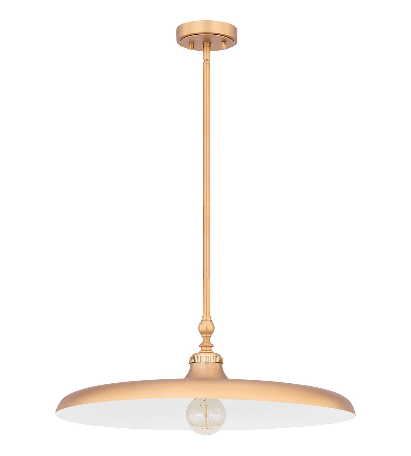 Z-Lite - 2308P24-RB - One Light Pendant - Camden - Rubbed Brass