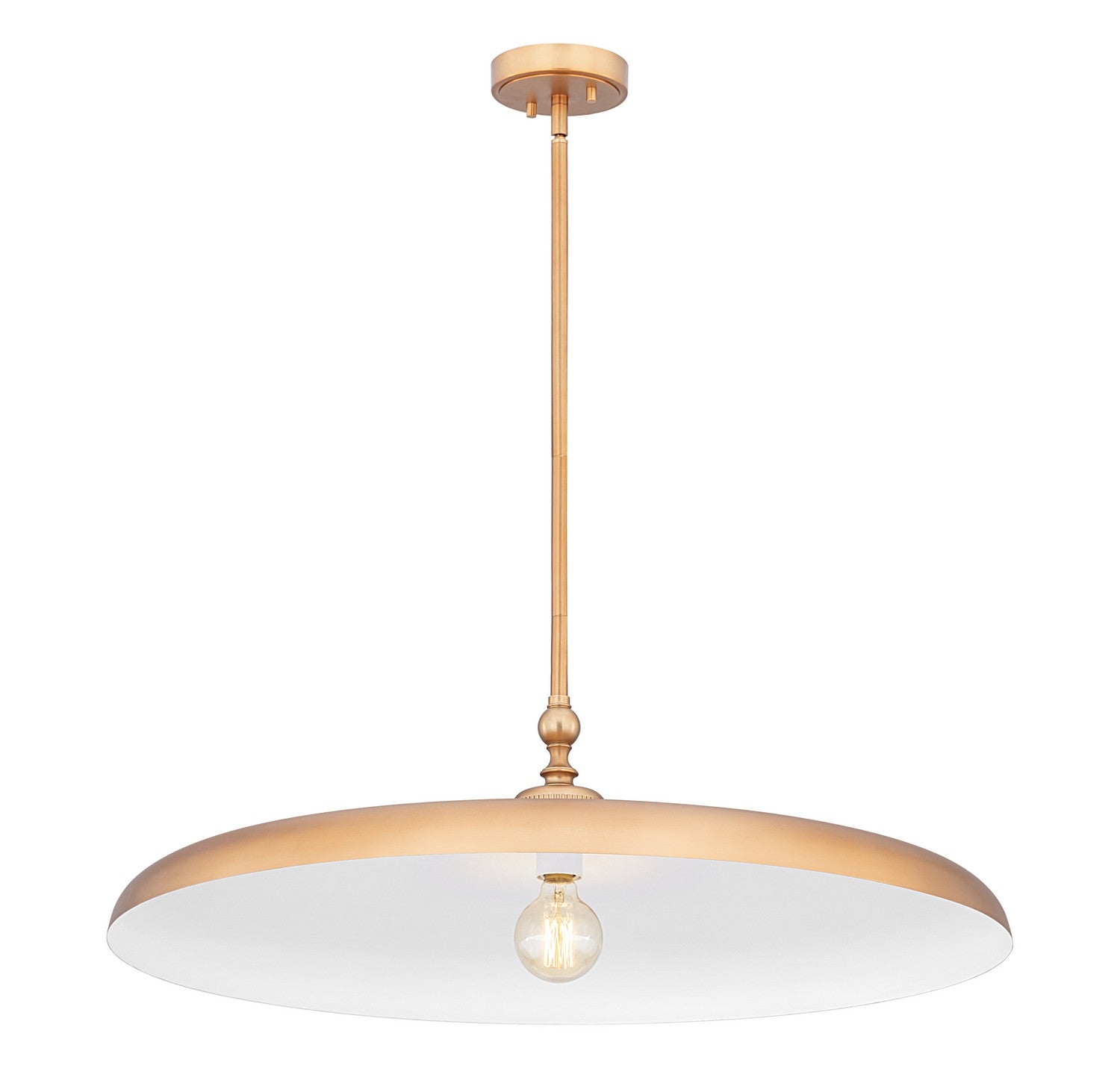 Z-Lite - 2308P32-RB - One Light Pendant - Camden - Rubbed Brass