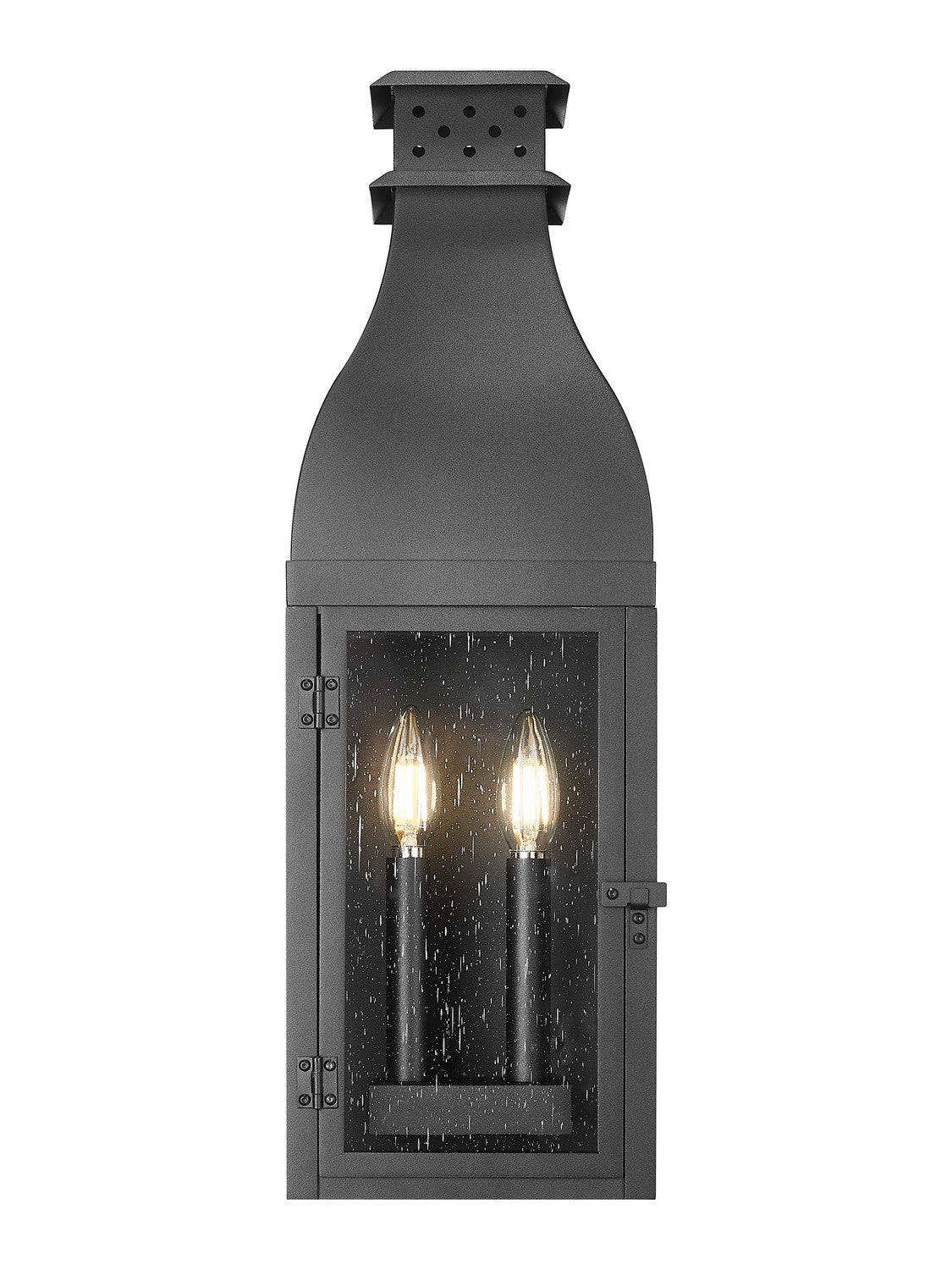Z-Lite - 5030M-BK - Two Light Outdoor Wall Light - Toulouse - Sand Black
