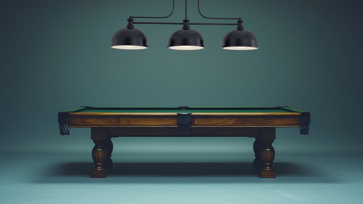 Z-Lite - 725-3MB-D12MB - Three Light Billiard - Melange - Matte Black