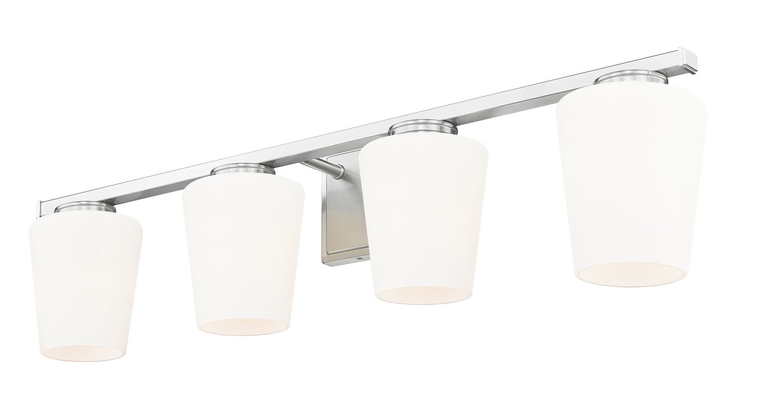 Z-Lite - 7703-4V-BN - Four Light Vanity - Nextra - Brushed Nickel