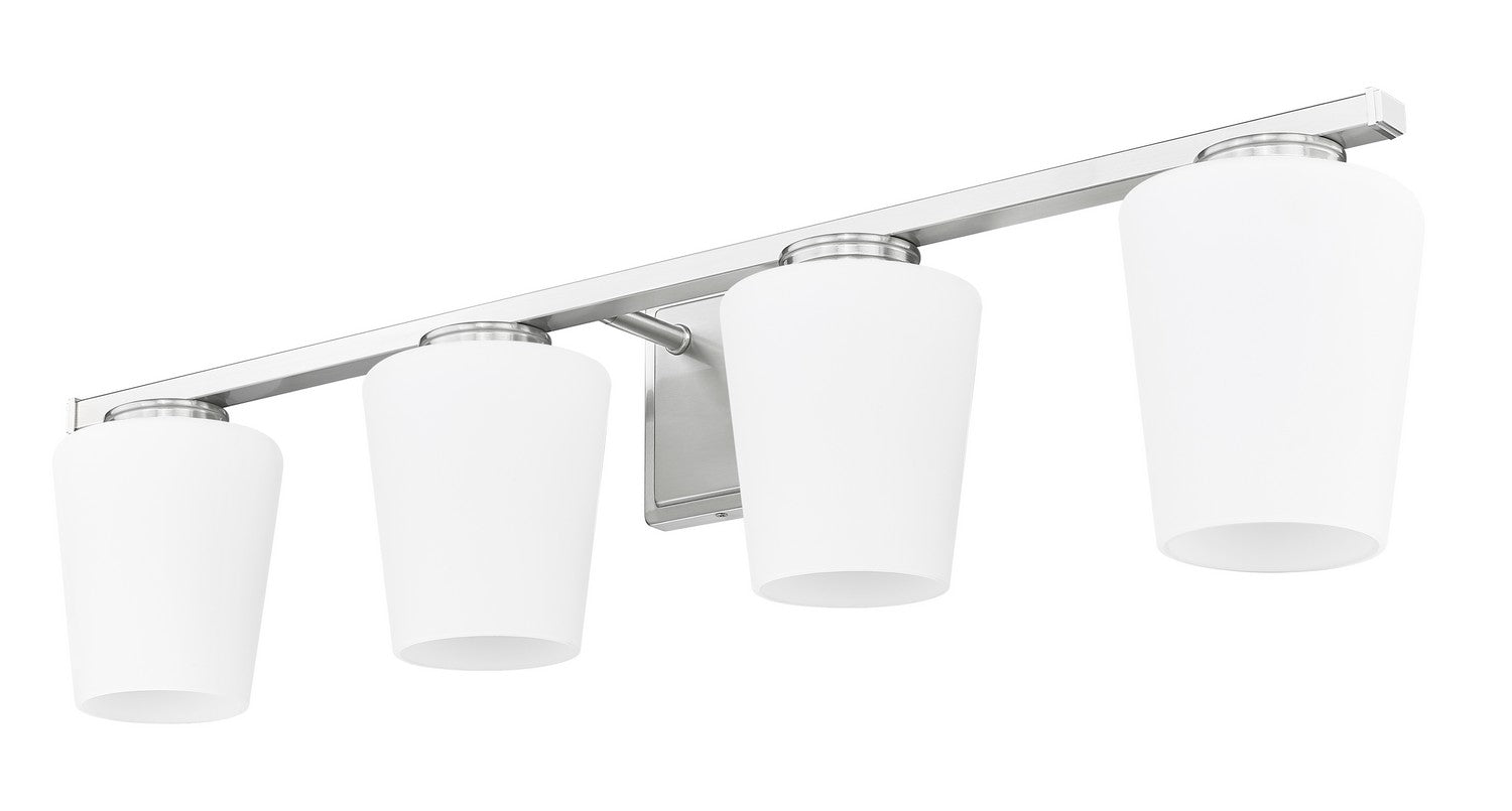 Z-Lite - 7703-4V-BN - Four Light Vanity - Nextra - Brushed Nickel