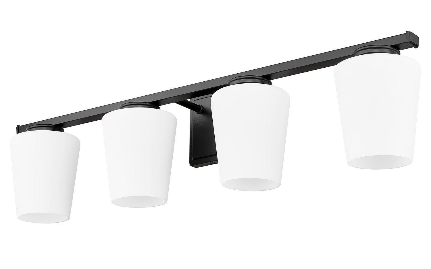 Z-Lite - 7703-4V-MB - Four Light Vanity - Nextra - Matte Black