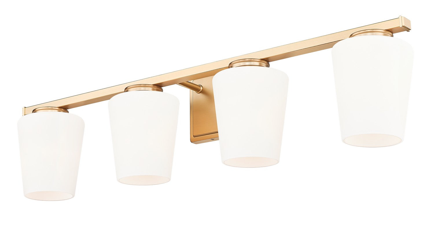 Z-Lite - 7703-4V-MGLD - Four Light Vanity - Nextra - Modern Gold