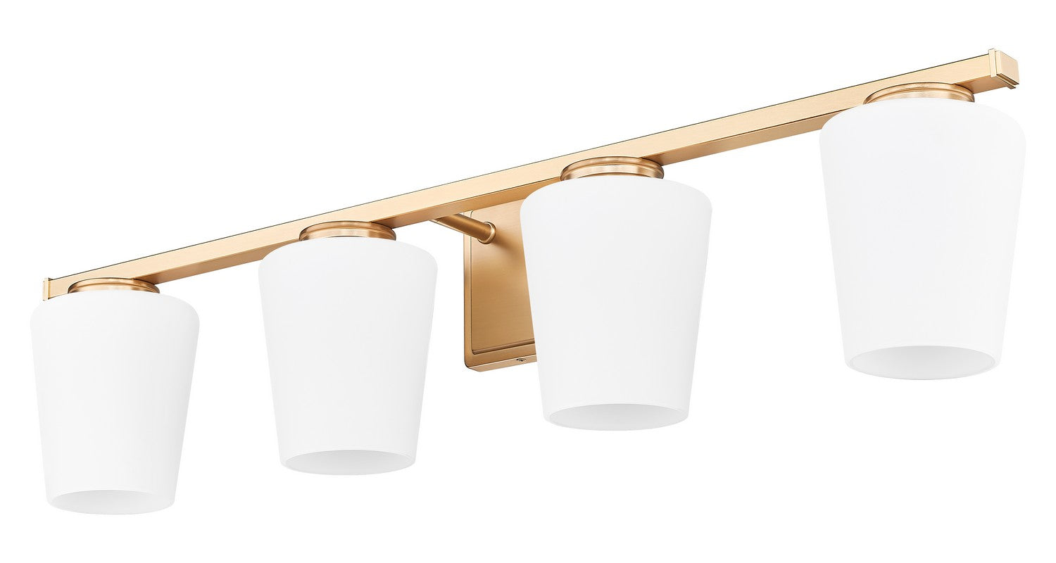 Z-Lite - 7703-4V-MGLD - Four Light Vanity - Nextra - Modern Gold