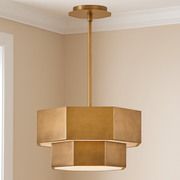 Facet LED Convertible Flush Mount