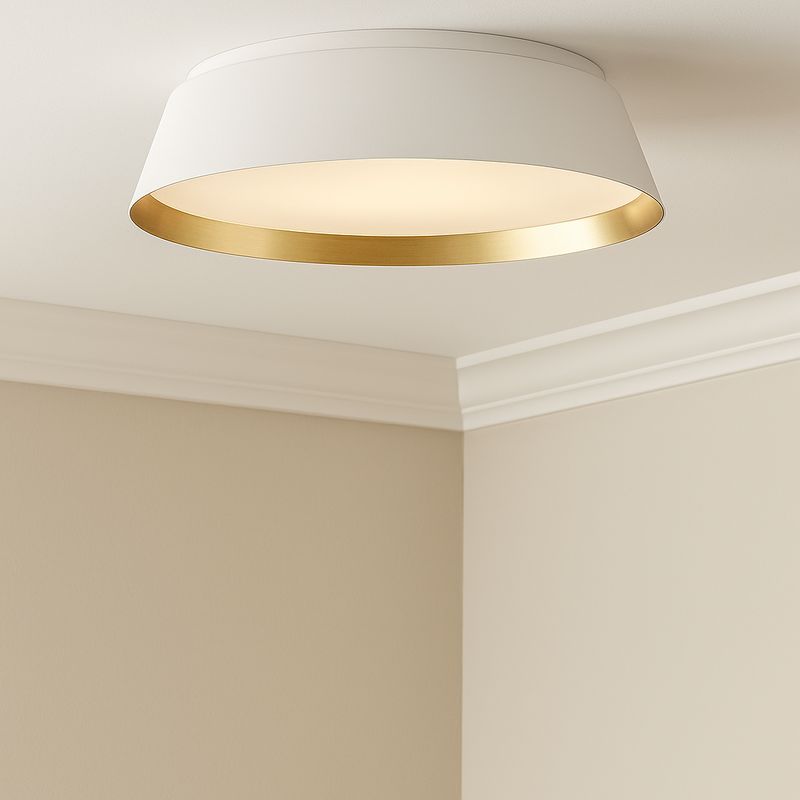 Asher Four Light Flush Mount